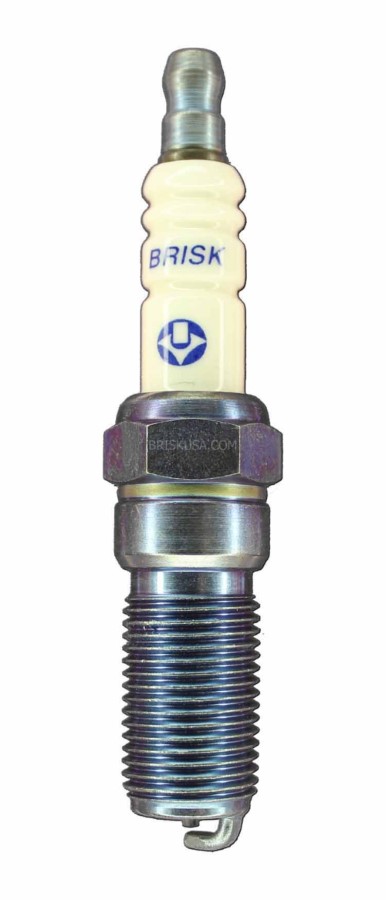 Brisk Racing Silver Spark Plug RR12S